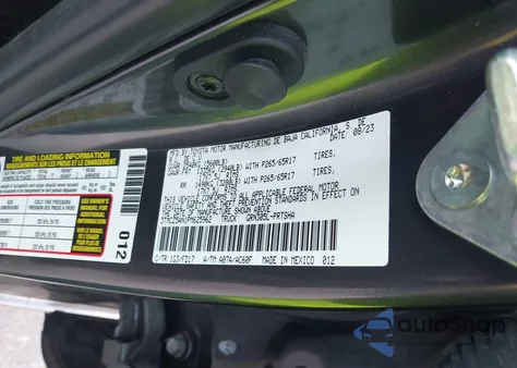 2023 Toyota Tacoma Trd Sport from USA, damaged, VIN 3TMCZ5AN1PM625962